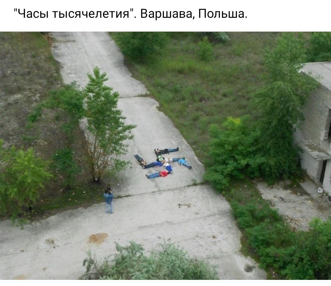 Часы тысячелетия Варшава Польша