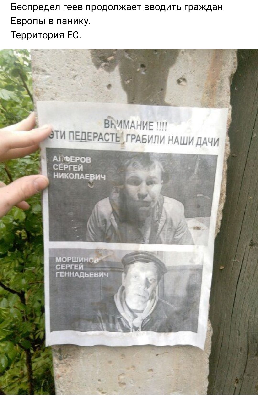 Беспредел геев продолжает вводить граждан Европы в панику Территория ЕС