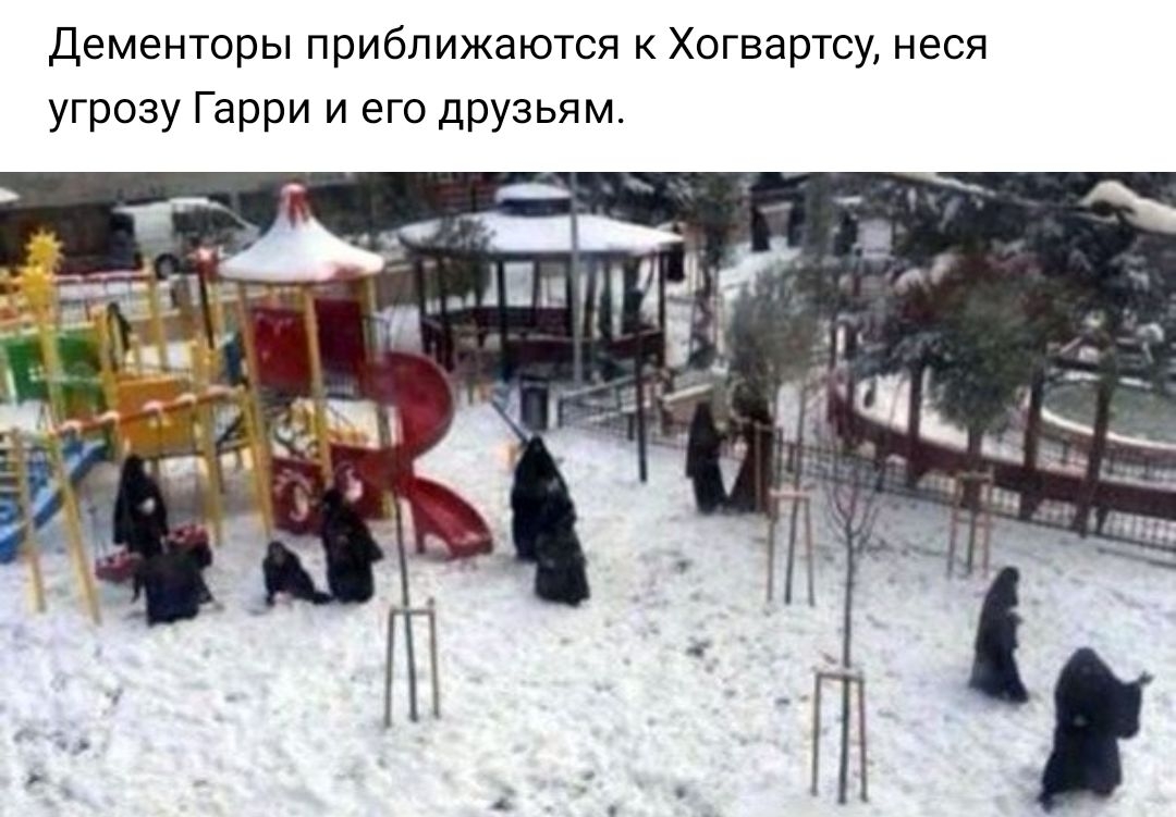 Дементоры приближаются к Хогвартсу неся угрозу Гарри и его друзьям