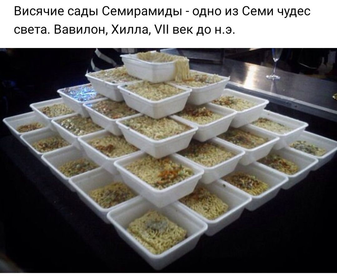 Висячие сады Семирамиды одно из Семи чудес света Вавилон Хилла век до нэ