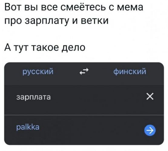 Вот вы все смеётесь с мема про зарплату и ветки А тут такое дело зарплата