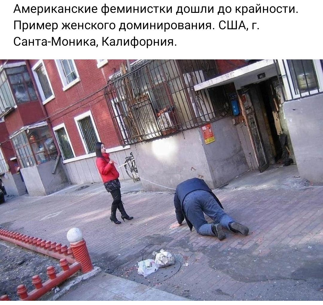 Американские Фвминистки дошли до крайности Пример женского доминирования США г СантагМоника Калифорния