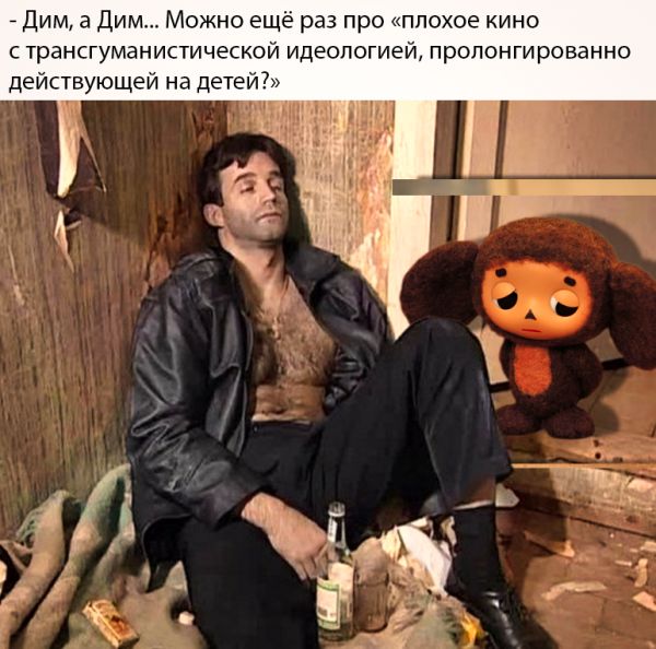 дим а дим Можно еще раз про аппохое кино трансгумзнисмческои идеологией пролонгированно деиавующеи на детеиъ