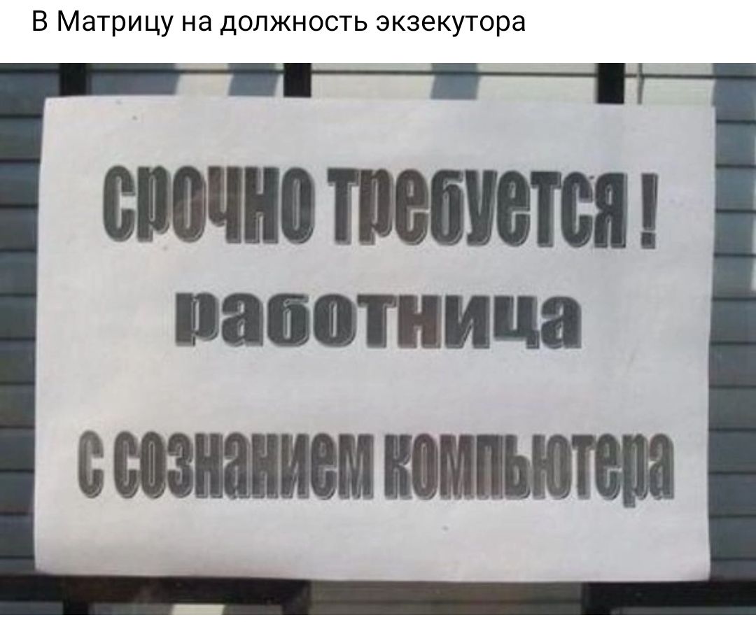 в Матрицу на должность экзекуюра