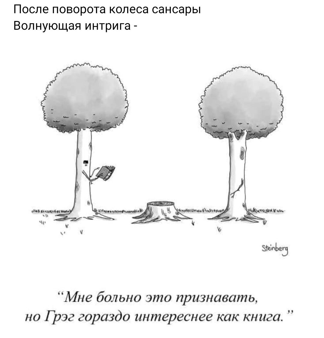 После поворота колеса саисары Волнующая интрига м5 Миг Балта это признавать но Грэг гораздо интереснее как книга