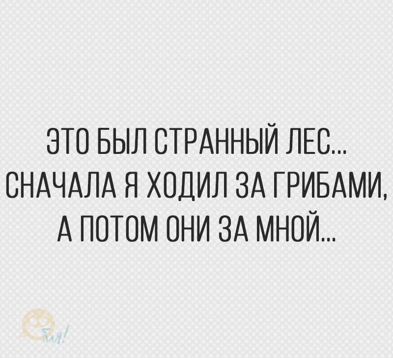 ЭТО БЫЛ ОТРАННЫЙ ЛЕО СНАЧАЛА Я ХОДИЛ ЗА ГРИБАМИ А ПОТОМ ОНИ ЗА МНОЙ