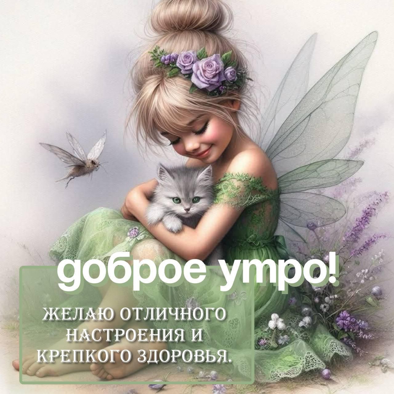 доброе утро! Желаю отличного настроения и крепкого здоровья.