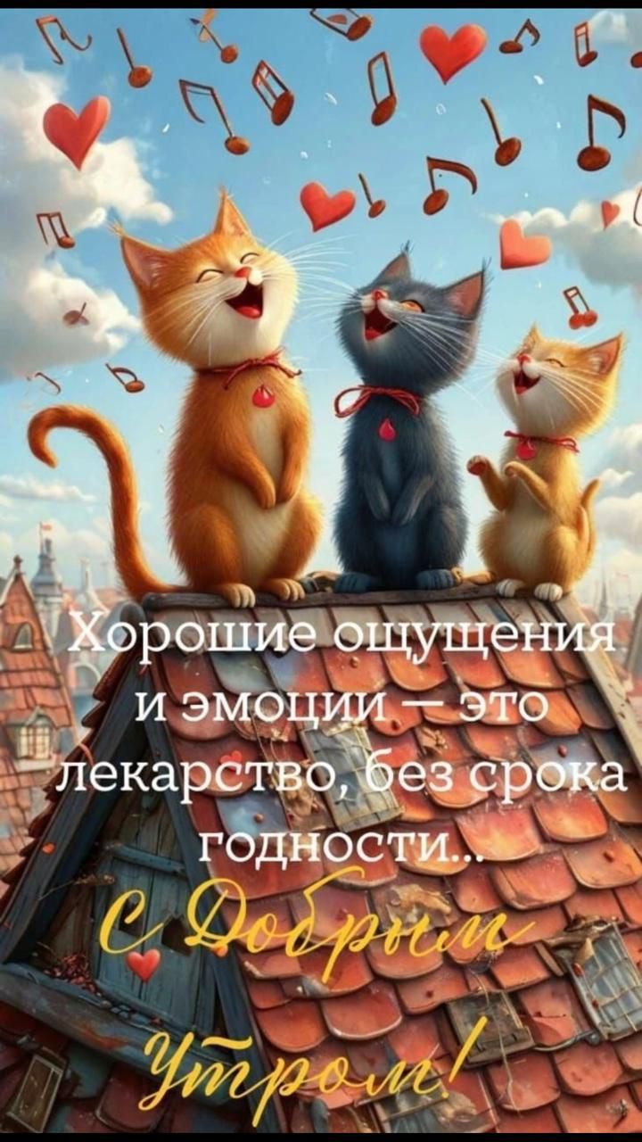 Хорошие ощущения и эмоции – это лекарство, без срока годности.. С Добрым Утром!