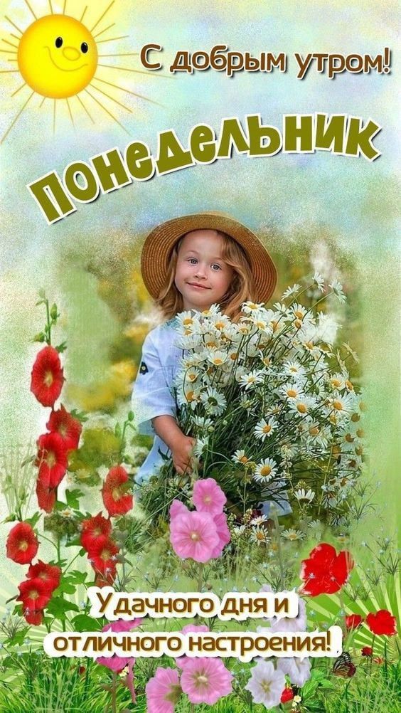 С добрым утром! Понедельник Удачного дня и отличного настроения!