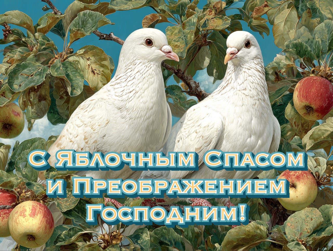 С Яблочным Спасом и Преображением Господним!