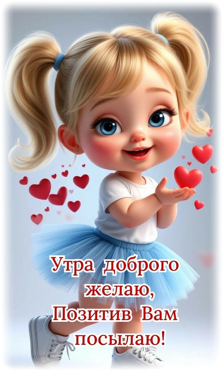 Утра доброго желаю, Позитив Вам посылаю!