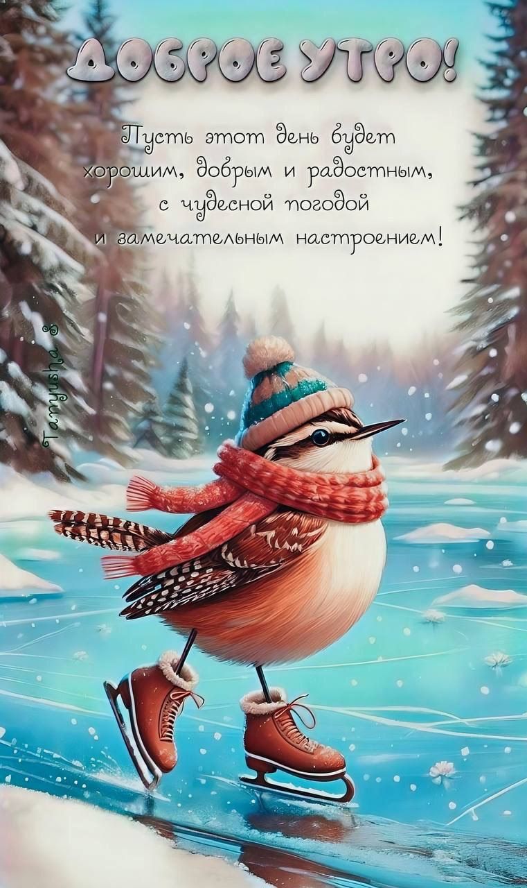 Доброе утро! Пусть этот день будет хорошим, добрым и радостным, с чудесной погодой и замечательным настроением!