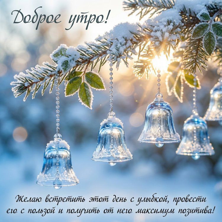 Доброе утро! Желаю встретить этот день с улыбкой, провести его с пользой и получить от него максимальный позитив!