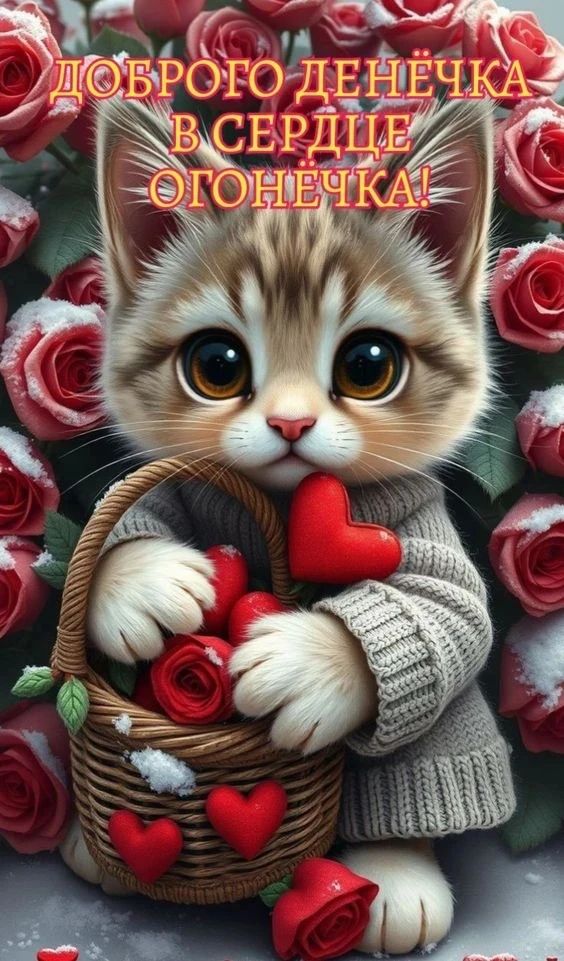 ДОБРОГО ДЕНЁЧКА В СЕРДЦЕ ОГОНЕЧКА!