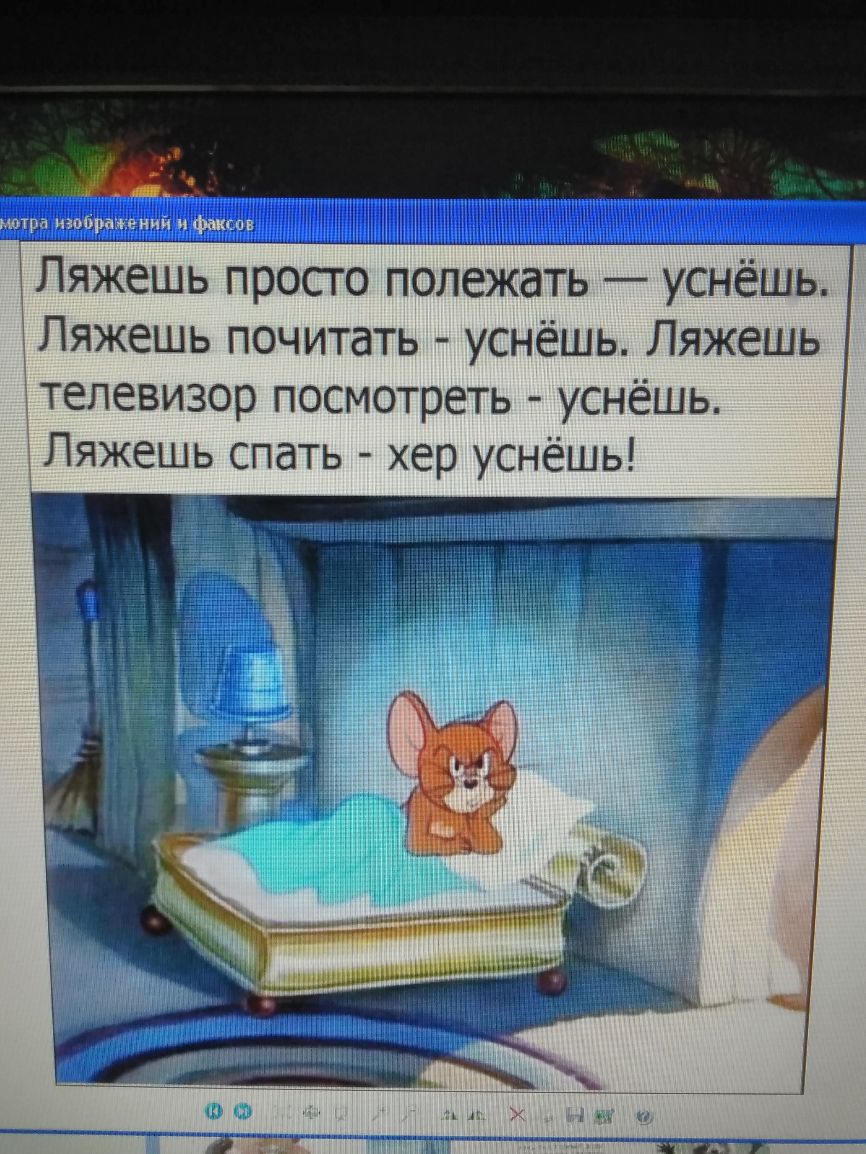 Ляжешь просто полежать уснёшь Ляжешь почитать уснёшь Ляжешь телевизор посмотреть уснёшь Ляжешь спать хер уснёшь