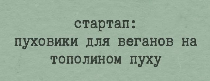 стартап пуховики для веганов на тополином пуху