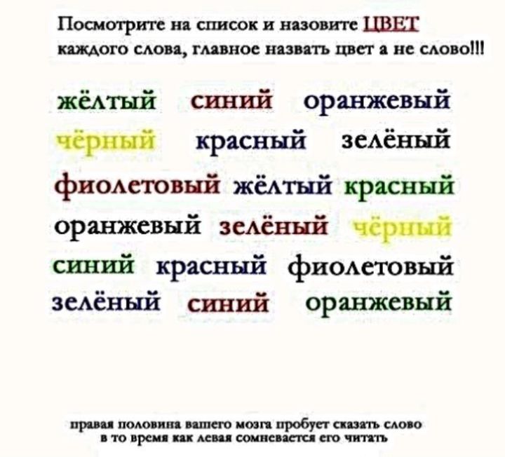 Посмотрите ш список и назовите ШШ того мои главное итить цвет не слово жёлтый синий оранжевый красний ЗСАённй фишхстовнй жёАтнй крясннй оранжевый зсмённй синий красный фИОАСТОВНЙ зсАёный синий оранжевый пришпошишиштишппробуап тъиюш пюпреияшмшшшс штчктъ