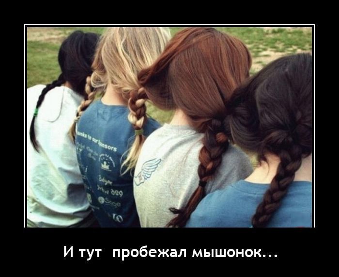 И тут пробежал мышонок