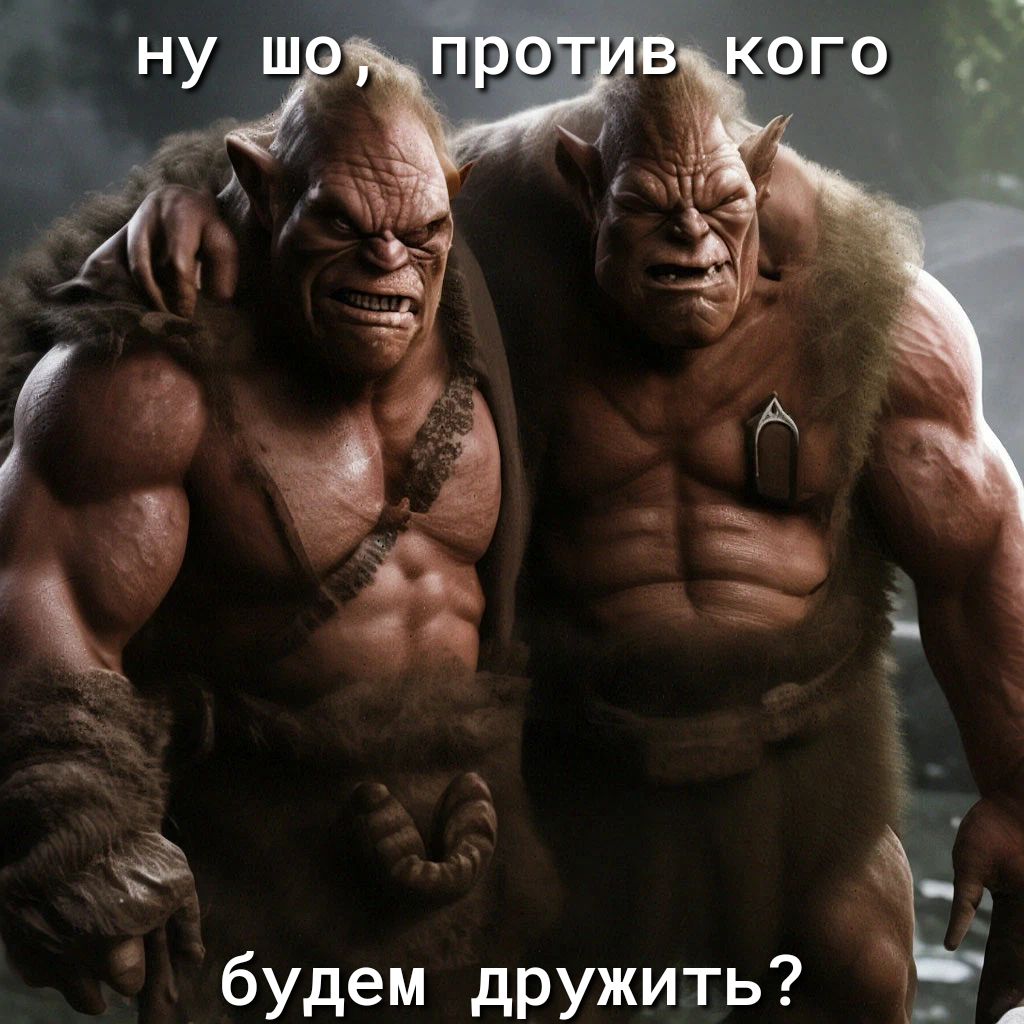 х _ я __А будем дружить