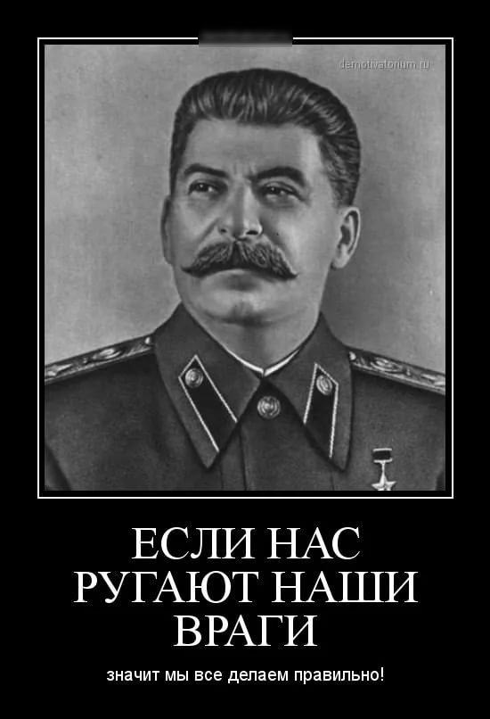 ЕСЛИ НАС РУГАЮТ НАШИ ВРАГИ значит мы все депаем правильно