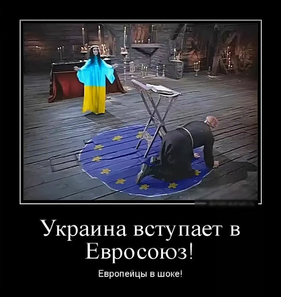 Украина вступает в Евросоюз Европейцы в шоке