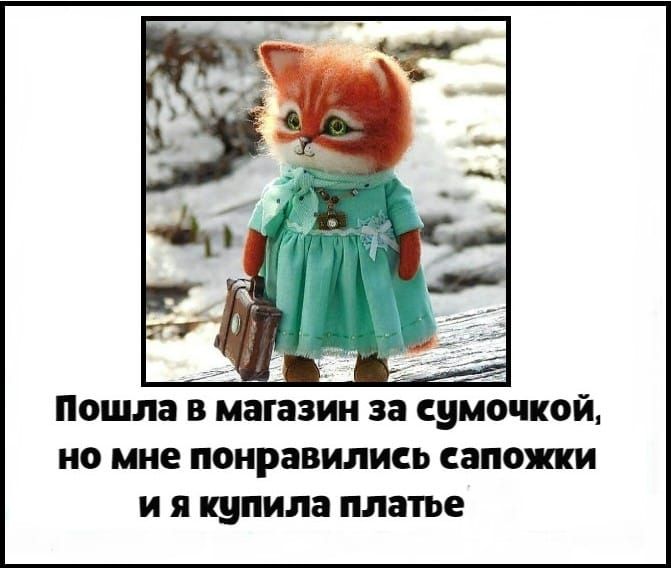 Пошла В магазин за сумочкой НО мне понравились ВПО И Я купила платье