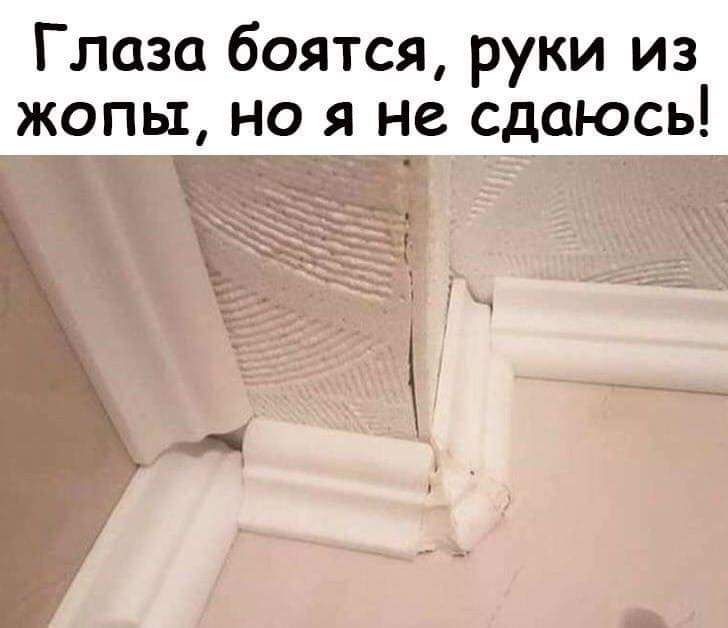 Глаза боятся руки из жопы но я не сдаюсь