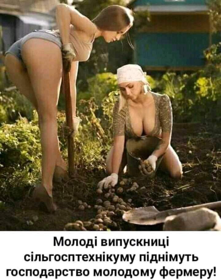 Молоді випускниці сільгосптехнікуму піднімуть господарство молодому фермеру