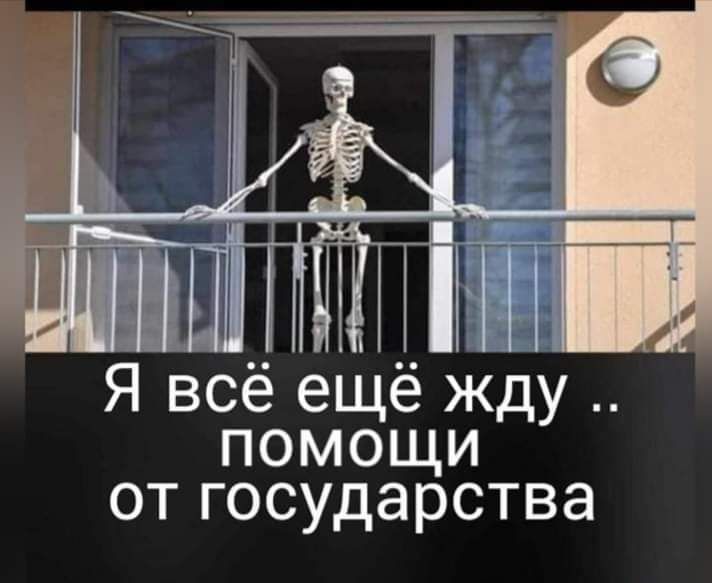Я всё ещё жду помощи от государства