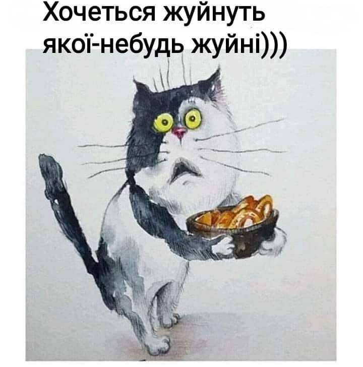 Хочеться щйнуть яко небудь жуйні