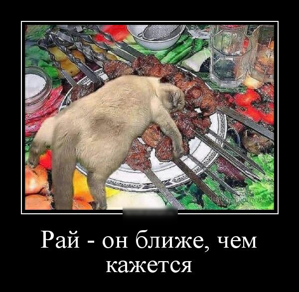 Рай он ближе чеМ кажется