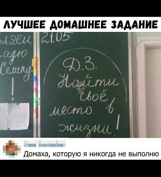 АУЧШЕЕ АОМАШНЕЕ ЗАДАНИЕ ЁСШХгхщ МОЁ ийтю эм у Домаха которую я никогда не выпопню