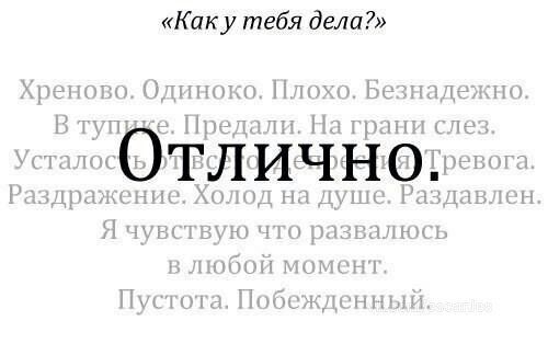 Каку тебя дела Отлично