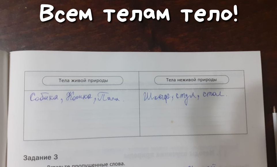Всем телем тело