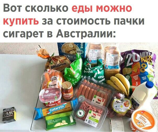Вот сколько за стоимость пачки сигарет в Австралии