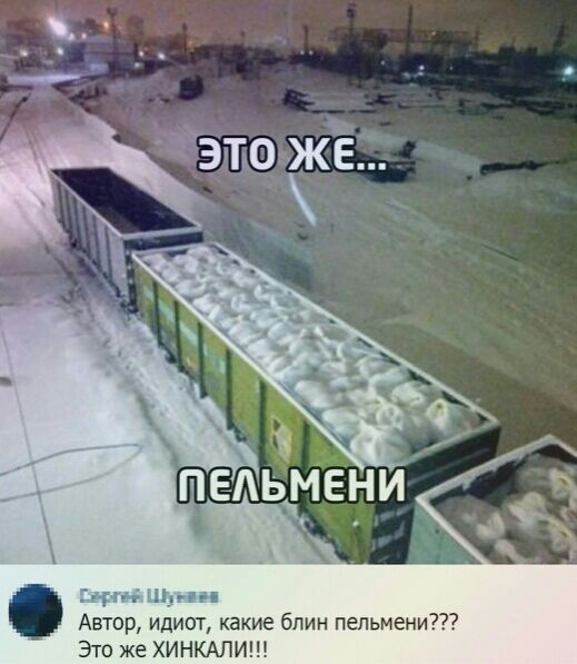 з гэб Шур н Автор идиот какие блин пельмени Это же ХИНКАЛИ