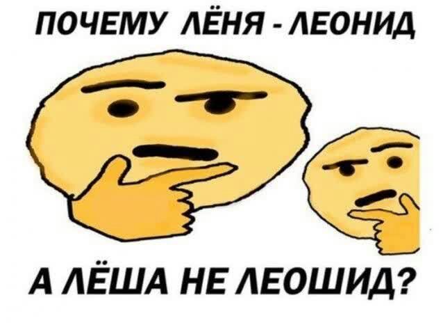 ПОЧЕМУ ЛЁНЯ ЛЕОНИД А АЁША НЕ лвошид