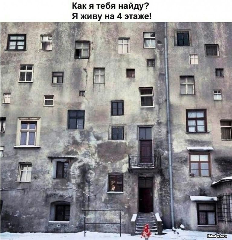 Как я тебя найду Я живу на 4 этаже тг