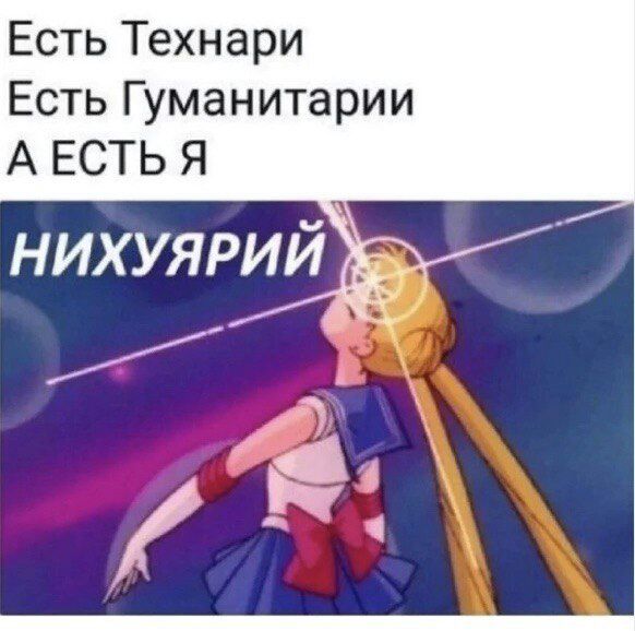 Есть Технари Есть Гуманитарии А ЕСТЬ Я нихуярий _