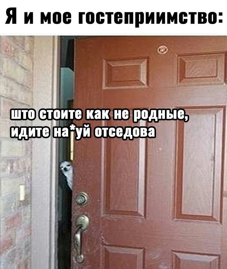 Я И МОЕ гостеприимство