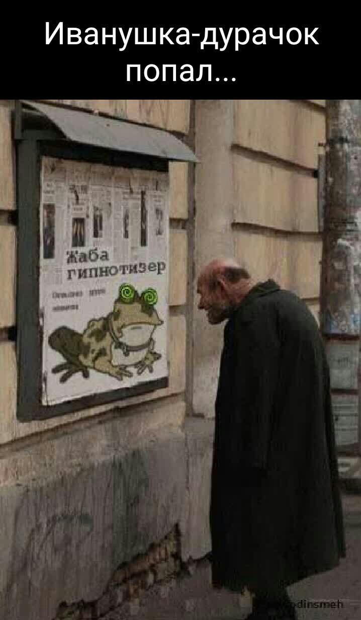 Иванушка дурачок попал