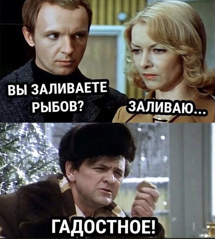 ВЫ ЗАПИВАЕТЕ РЫБОВ