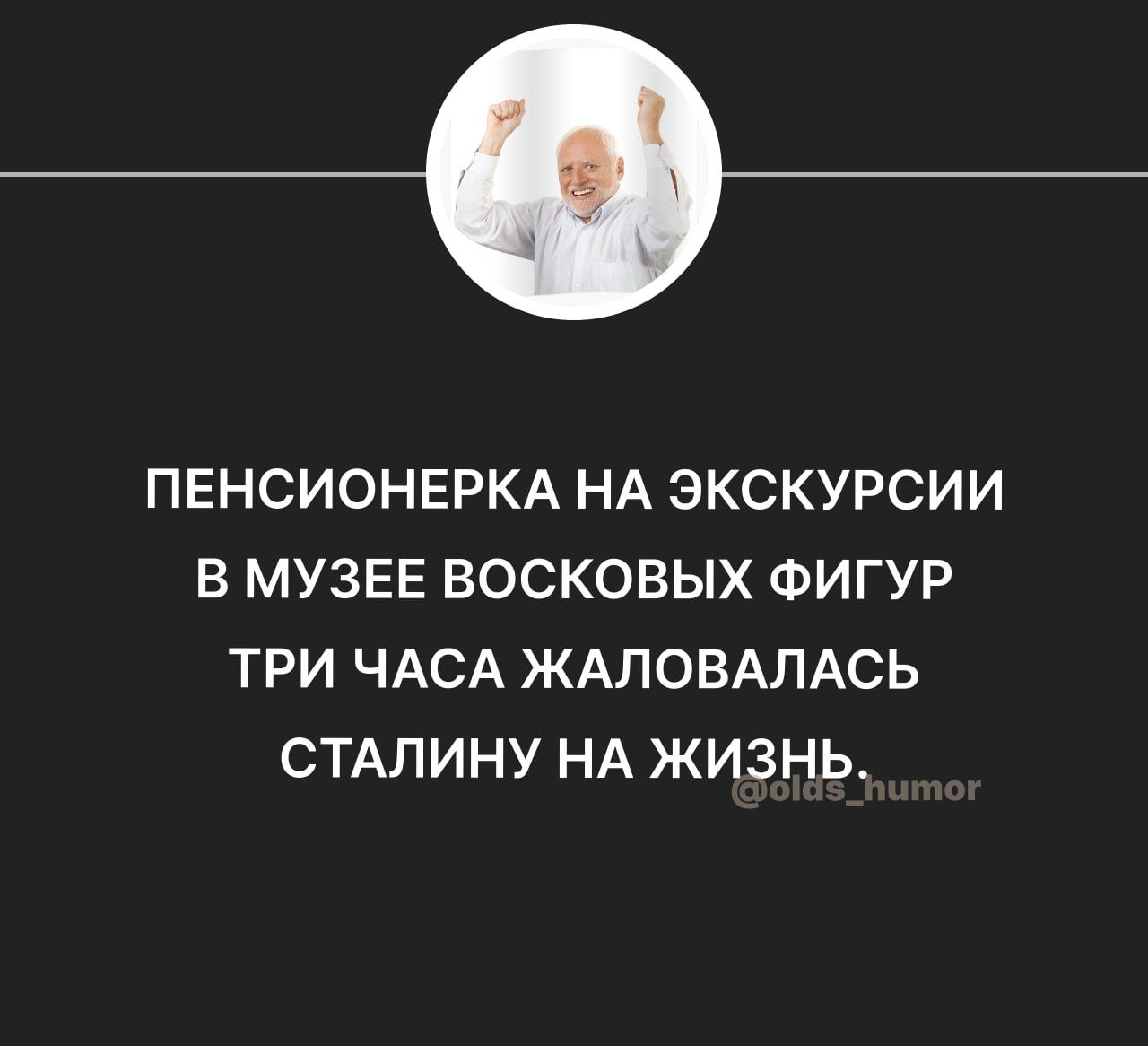 ПЕНСИОНЕРКА НА ЭКСКУРСИИ В МУЗЕЕ ВОСКОВЫХ ФИГУР ТРИ ЧАСА ЖАПОВАПАСЬ СТАЛИНУ НА ЖИЗНЬ