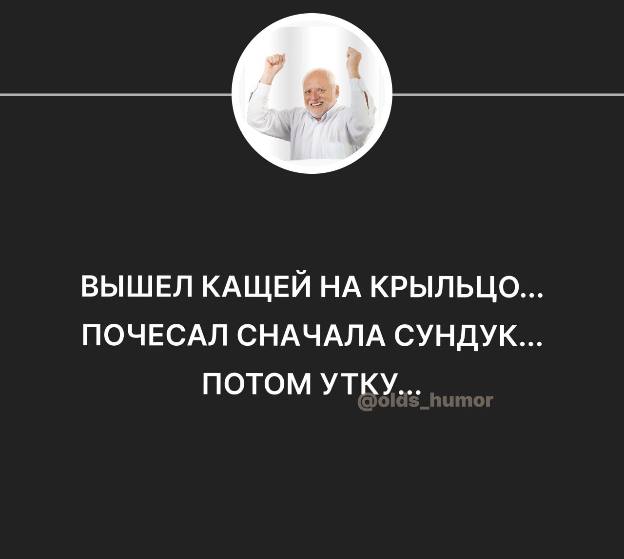 ВЫШЕП КАЩЕЙ НА КРЫЛЬЦО ПОЧЕСАЛ СНАЧАЛА СУНДУК ПОТОМ УТКУ