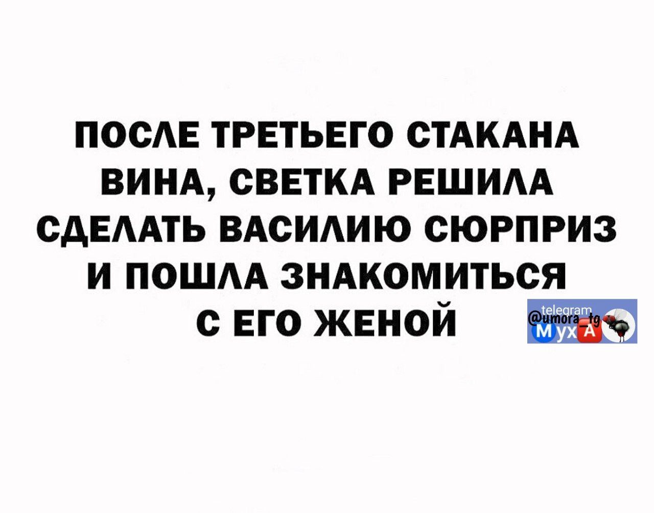 ПОСЛЕ ТРЕТЬЕГО СТАКАНА ВИНА СВЕТКА РЕШИЛА СДЕЛАТЬ ВАСИЛИЮ СЮРПРИЗ И ПОШЛА ЗНАКОМИТЬСЯ СЕГО ЖЕНОЙ 5