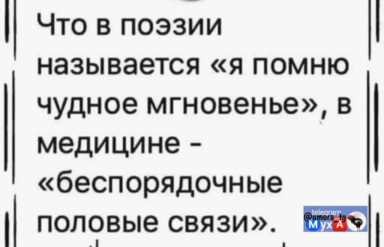Что в поэзии называется я помню чудное мгновенье в медицине беспорядочные половые связи жп