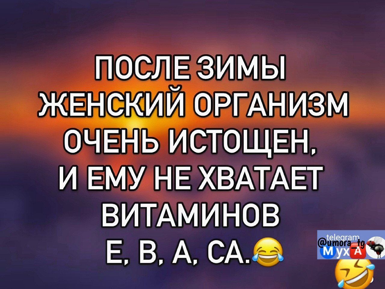 Послезимы женский организм очень истощен, и емудне хватает витаминов е, в, а, са. 1?