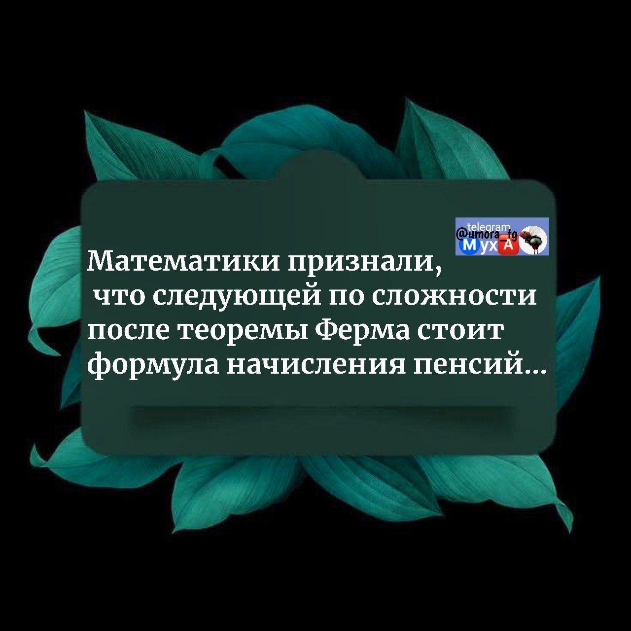 Матматики признали, что следующей по сложности после теоремы Ферма стоит формула начисления пенсий...