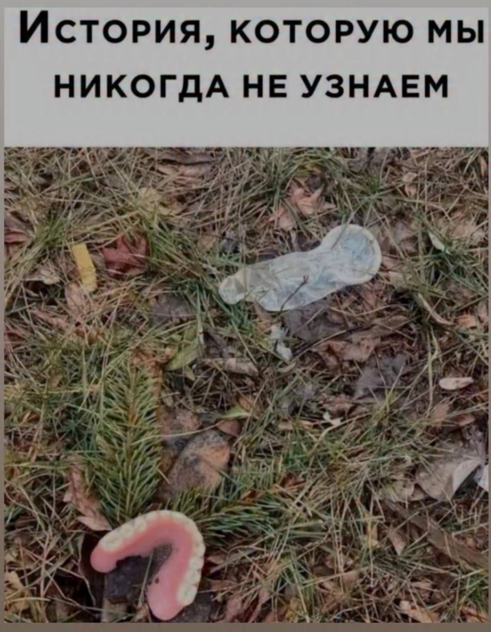 История, которую мы никогда не узнаем