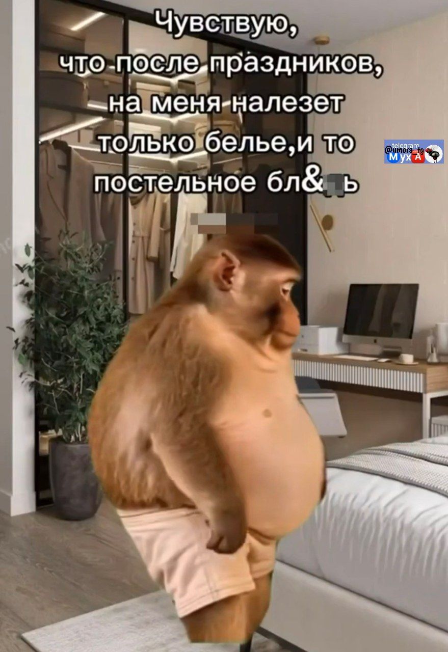 Чувствую, что после праздников, на меня налезет только белье, и то постельное бл&_ь
